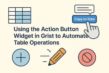 Using the Action Button Widget in Grist to Automate Table Operations ...
